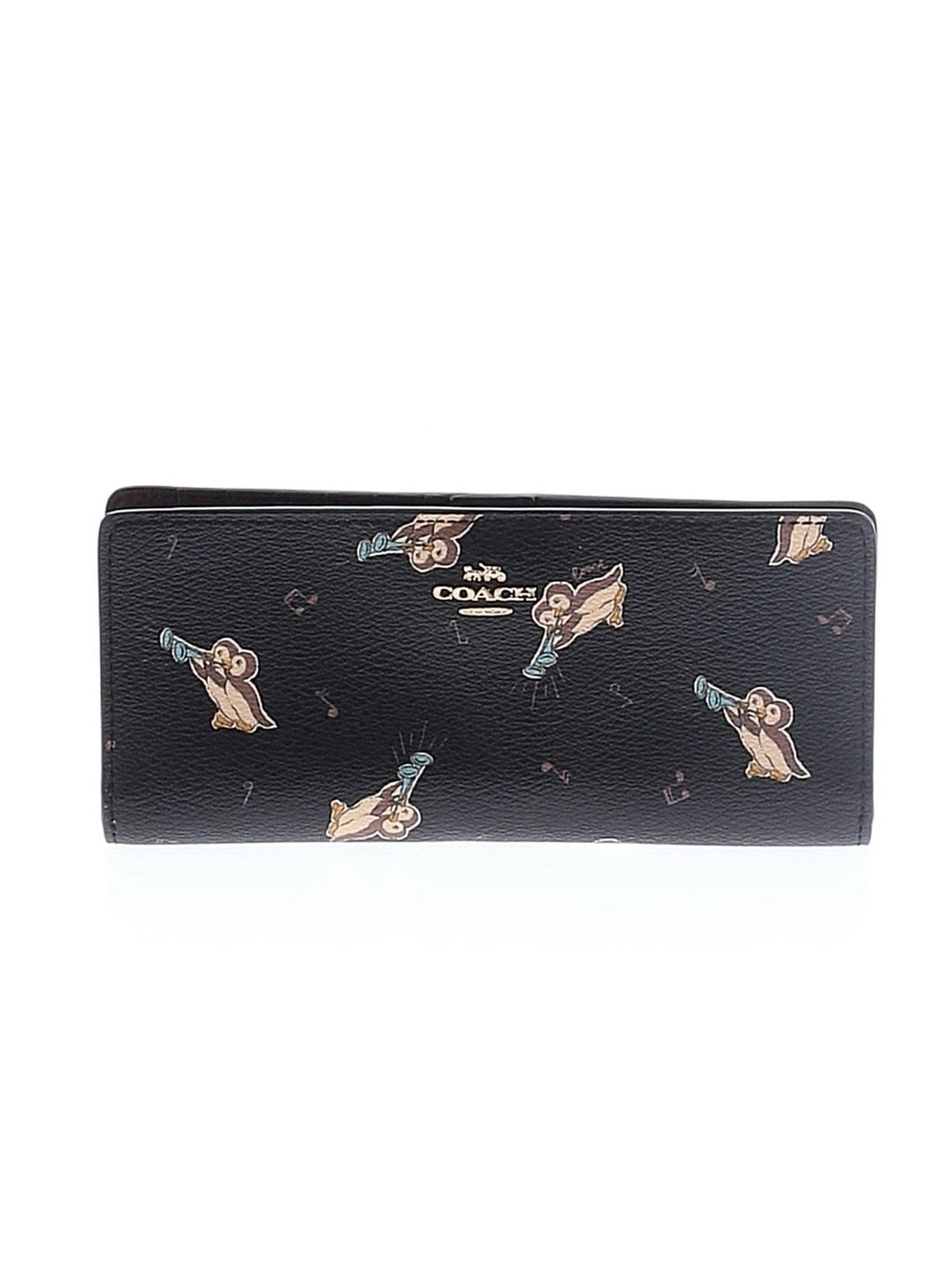 Coach penguin print slim wallet